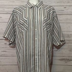 Ely Plains Big Mans Western Pearl Snap 3X Shirt